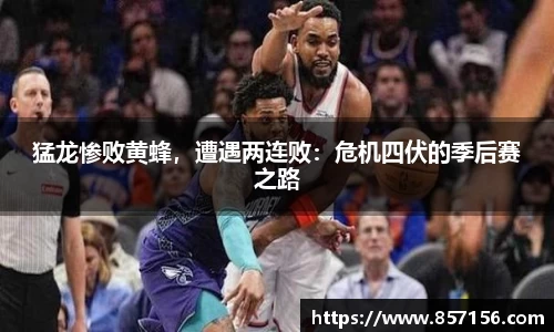 猛龙惨败黄蜂，遭遇两连败：危机四伏的季后赛之路